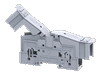 50 sq.mm Stud Type Power Terminal Blocks with Hinged Protective Cover