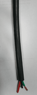 RR CABLE 0.5MM 3C ISI BLACK