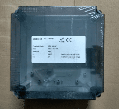 TRIBOX 180x180x100 MM BOX TRIBOX 180x180x100 MM BOX