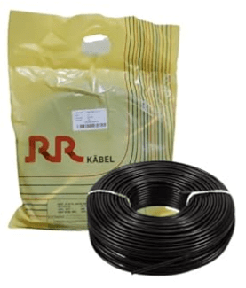 RR CABLE 1.5 SQMM X 1C COPPER FIEX BLACK