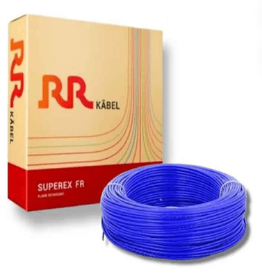 RR CABLE 1.0 SQMM X 1C COPPER FIEX BLUE