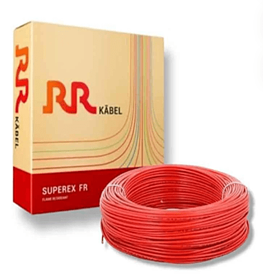 RR CABLE 1.0 SQMM X 1C COPPER FIEX RED