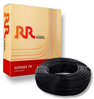 RR CABLE 2.5SQXSINGAL COR BLACK