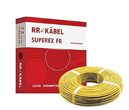 RR CABLE 2.5 SQMM X 1C COPPER FIEX YELLOW