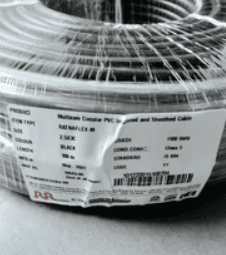 RR CABLE 2.5SQMM X 4C COPPER FLEX