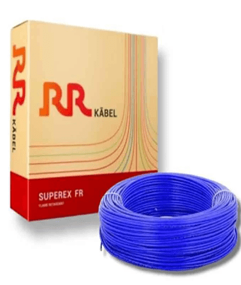 RR CABLE 6SQMMX 1C COPPER FLEXIBLE BLUE