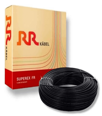 RR CABLE 6SQXSINGAL COR BLACK