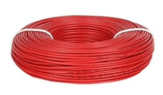 RR CABLE 10SQMM X 1C COPPER FIEX RED